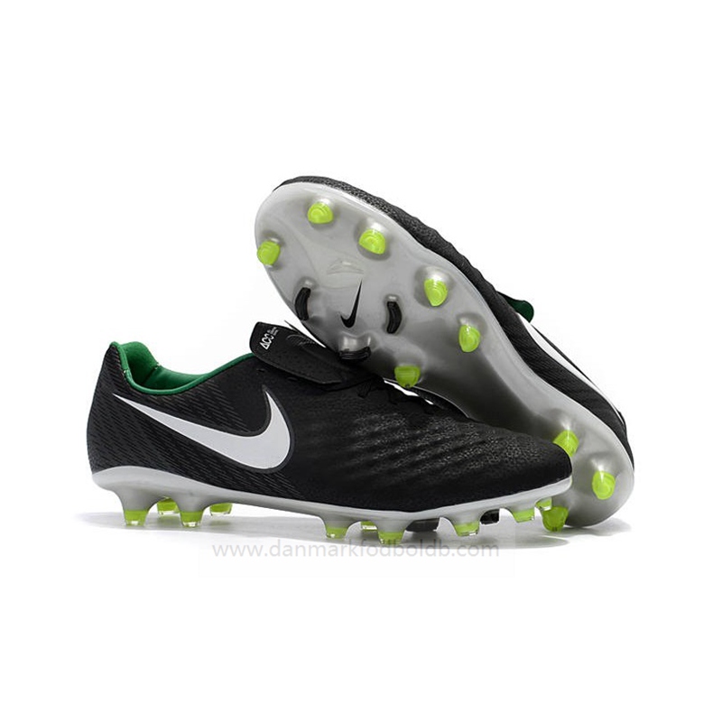 Nike Magista Opus 2 FG Fodboldstøvler Herre – Sort Hvid